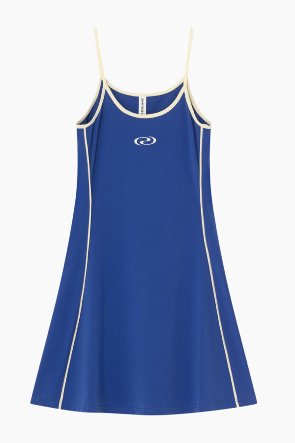 GwenRS Dress - Crown Blue - Résumé - Blå XS