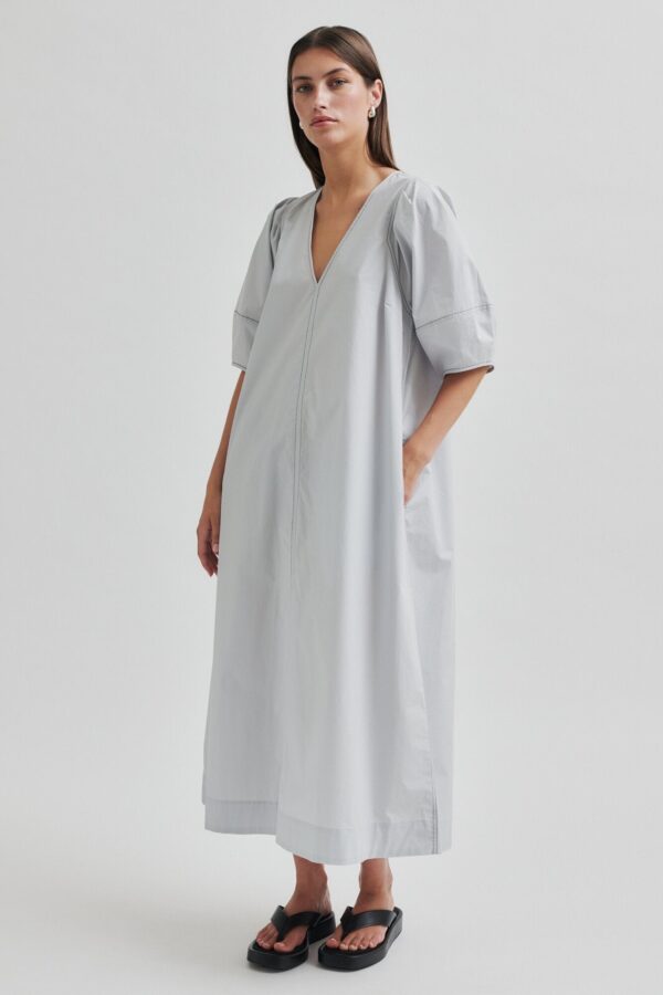 Larkini New lang kjole - Gray Dawn