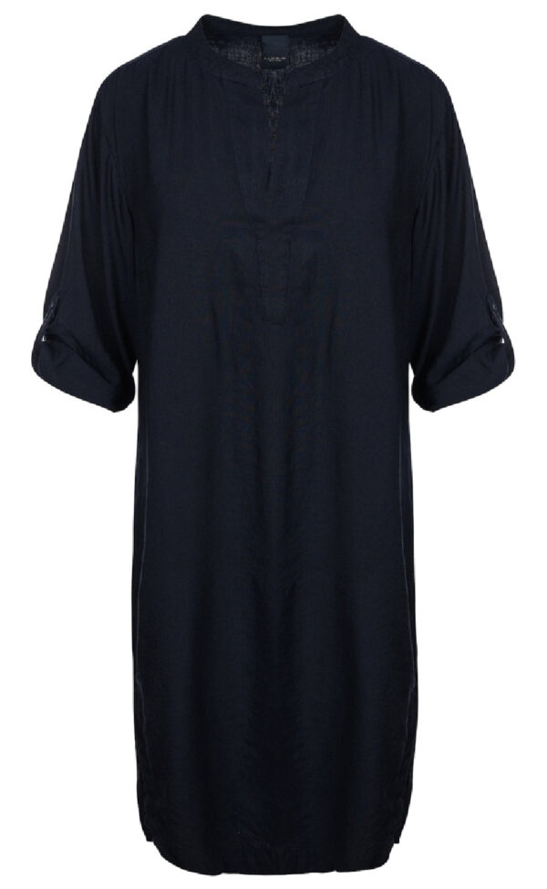 Luxzuz Kjole - Josia - Navy Blue
