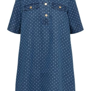 Nümph Kjole - Haddie - Medium Blue Denim