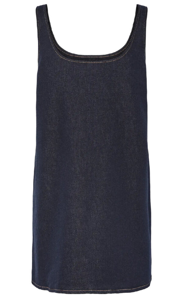 Pieces Kjole - Franna - Dark Blue Denim