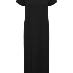 Pieces - Kjole - PC Meggi Ss Loose Midi Dress - Black