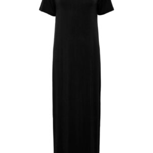 Pieces - Kjole - PC Sofia SS T-Shirt Maxi Dress - Black