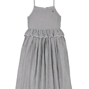 Tommy Hilfiger Kjole - Strap Dress - Dark Night Navy Stripes