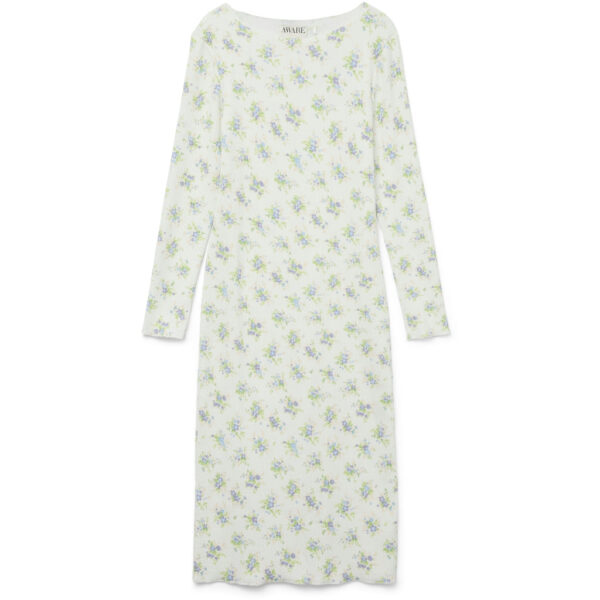 VERO MODA dame kjole VMJULIA - Snow White AIRY BLUE