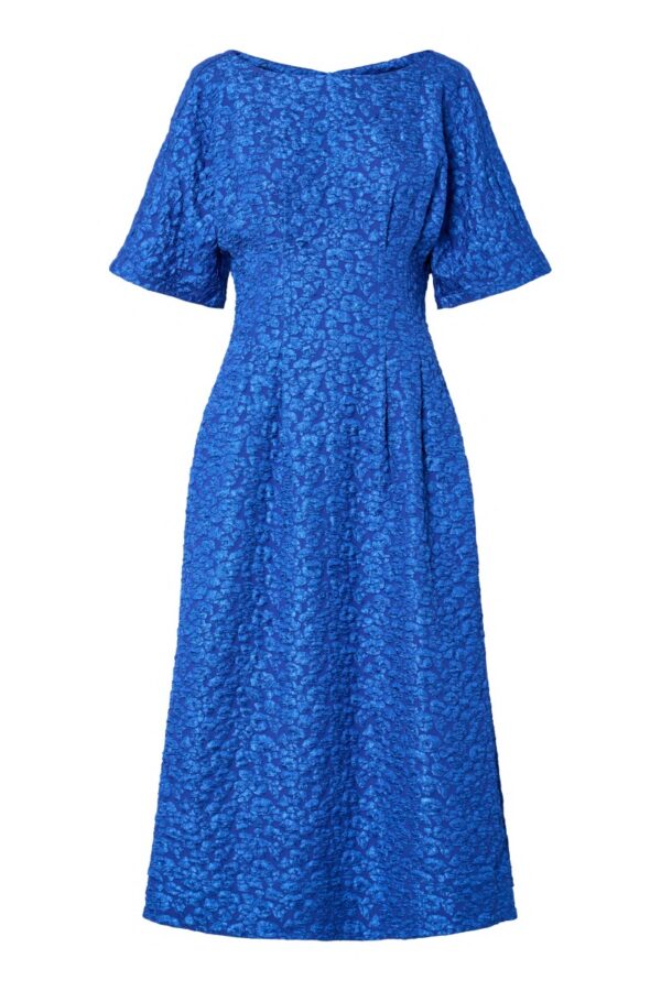 Y.A.S - Kjole - Dazly 2/4 Long Dress - Dazzling Blue (Levering midt juli)