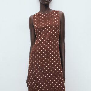 Vestido Lunares Lazo