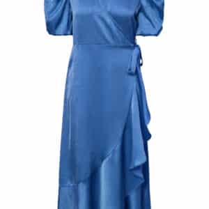 A-View - Kjole - Sinda Dress - Medium Blue