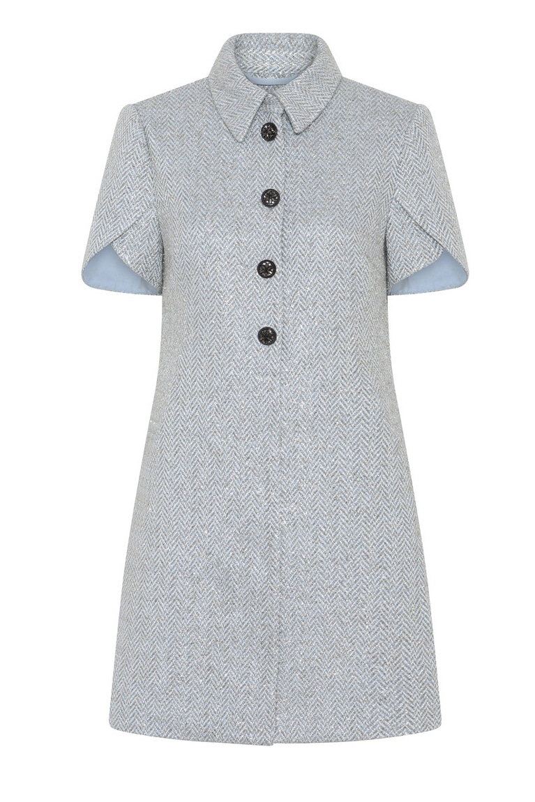 Bruuns Bazaar - Kjole - Cone Zendia dress - Light blue (Levering midt november)