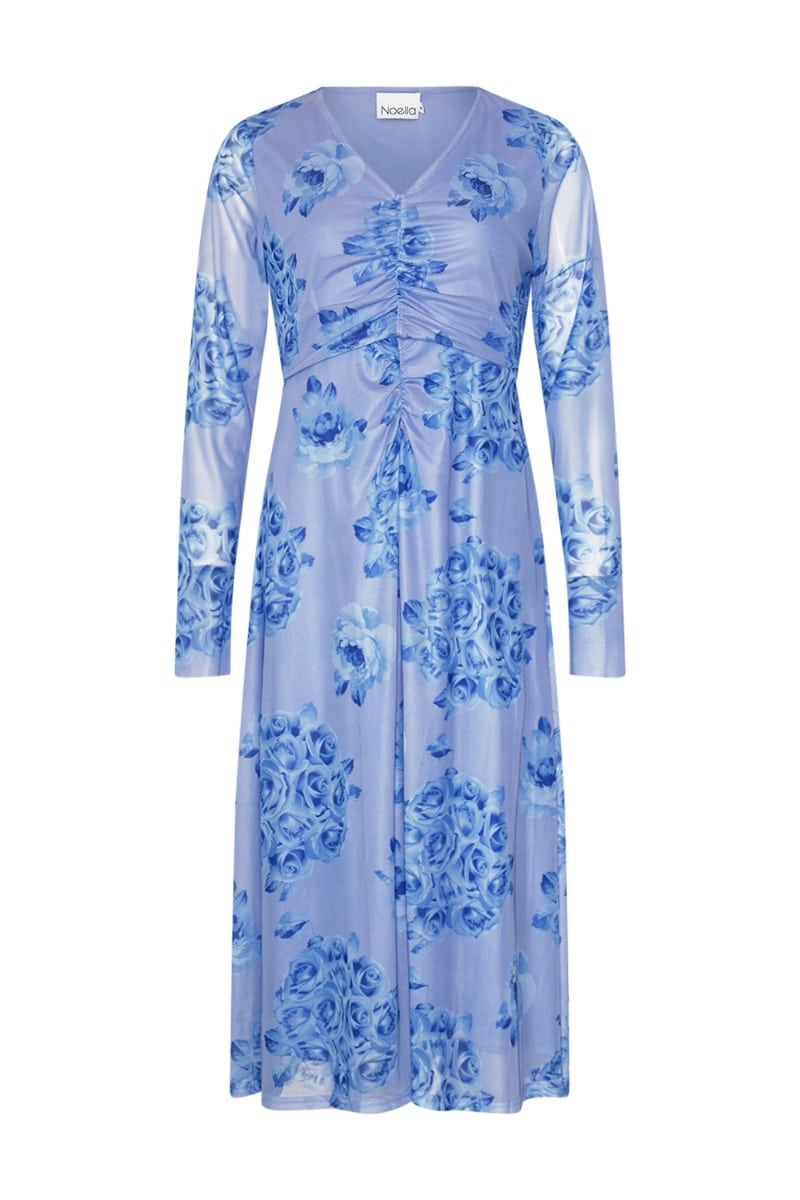 Noella - Kjole - Verona Dress - Tobi Blue Print