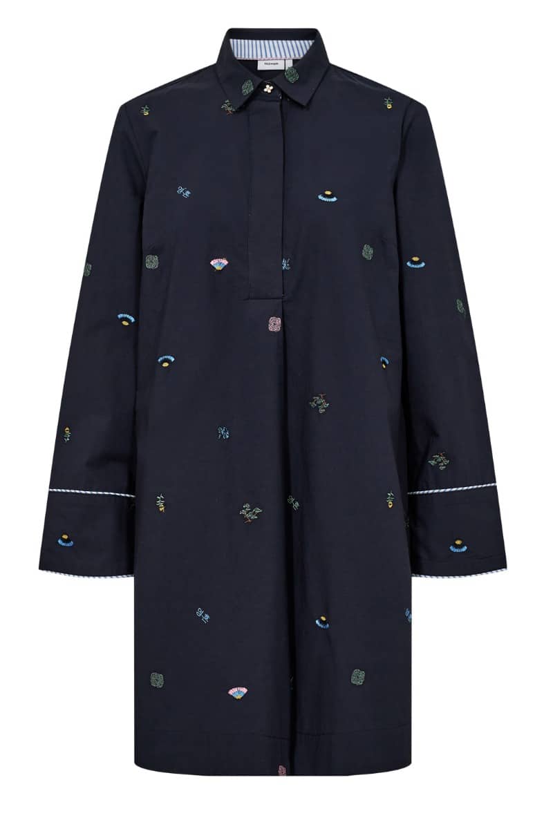 Nümph - Kjole - Chiro Dress - Dark Sapphire