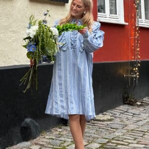 Stories From The Atelier by Copenhagen Shoes - Kjole - Like Always Dress - SS25 - Blue