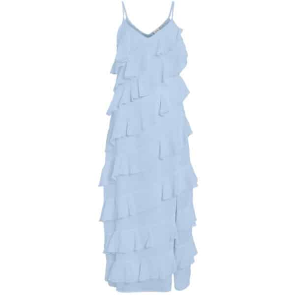 VILA DAME KJOLE VILUNA - Cashmere Blue