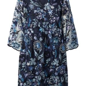 Y.A.S - Kjole - Fliky 3/4 Dress - Sargasso Sea (Levering midt november)