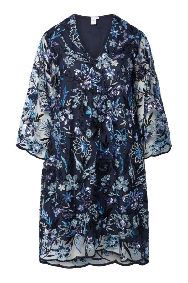 Y.A.S - Kjole - Fliky 3/4 Dress - Sargasso Sea (Levering midt november)