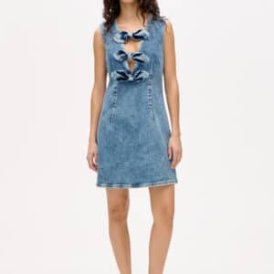 Ajki denimkjole - Light Denim Wash