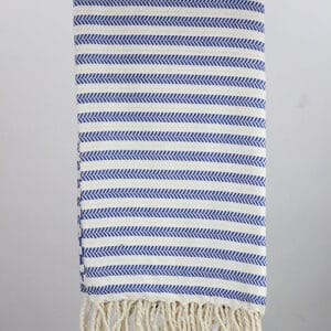 Hamam Single stripe blå - 50 * 100 cm