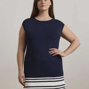 Matte Rayon Nylon Short Sleeve Dress