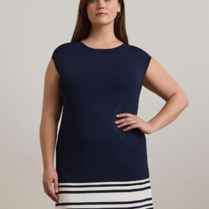 Matte Rayon Nylon Short Sleeve Dress