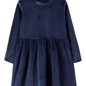 NAME IT Velour Kjole Veloa Navy Blazer