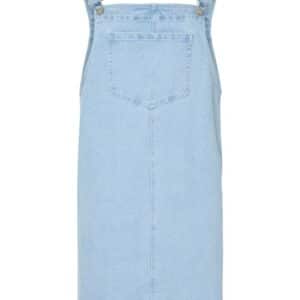 Pieces - Kjole - Monica Sl Denim Spencer Dress - Light Blue Denim