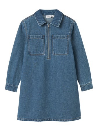 NAME IT Denim Kjole Astrid Medium Blue Denim