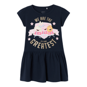 NAME IT Gurli Gris Kjole Merina Dark Sapphire