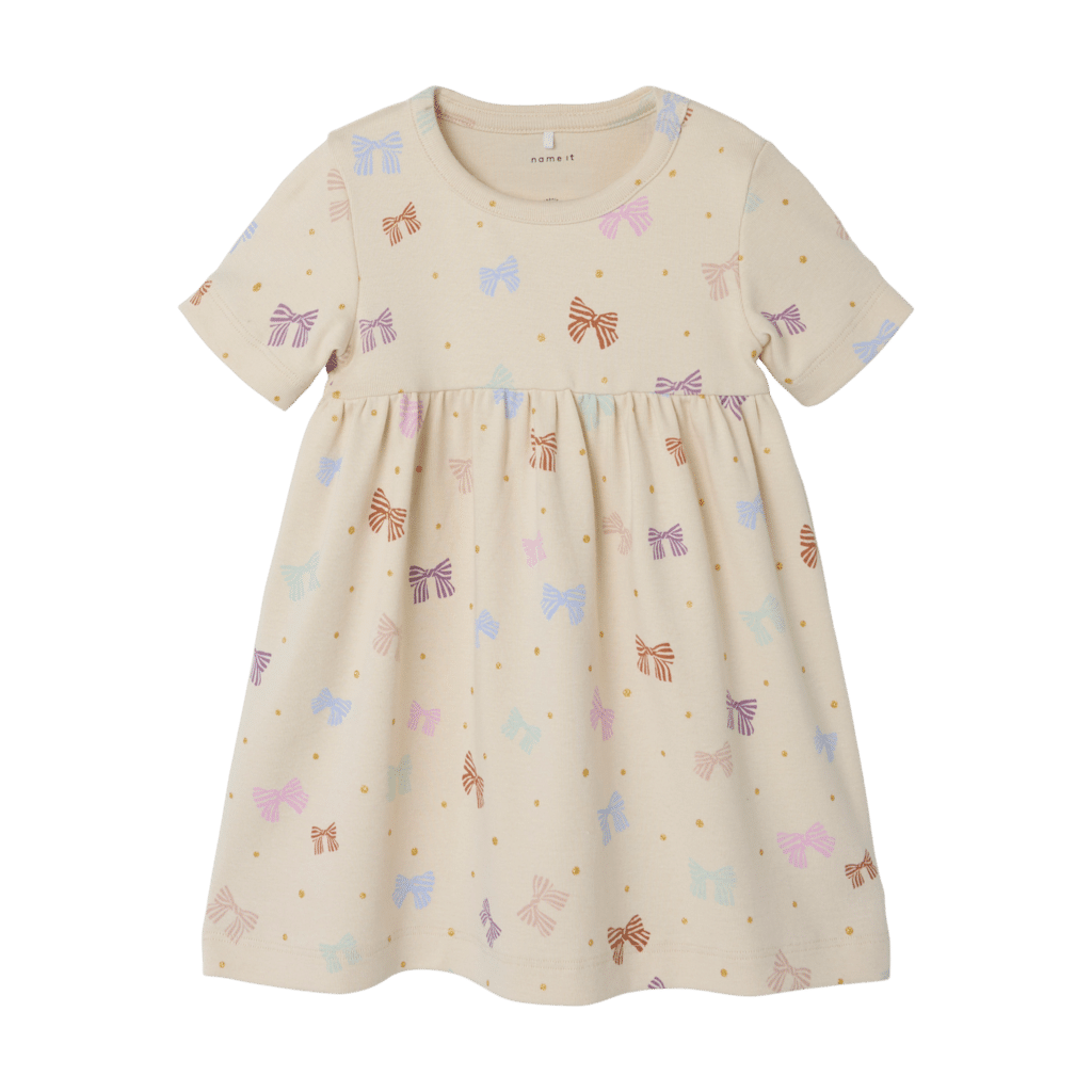 NAME IT Kortærmet Kjole Jannica Birch