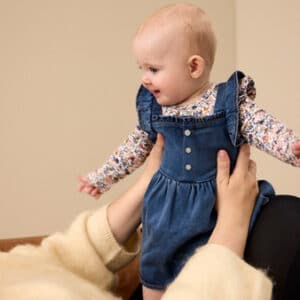 NAME IT Spencer Kjole Morgan Medium Blue Denim