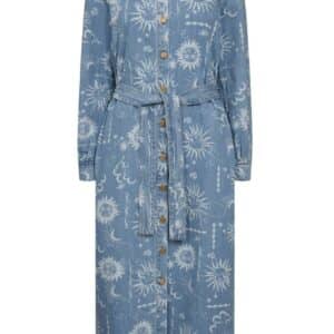 Nümph - Kjole - Giselly Dress - Light Blue Denim