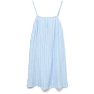 VERO MODA dame kjole VMNANNA - Airy Blue Snow White