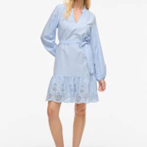 Vikelli kjole - Kentucky Blue