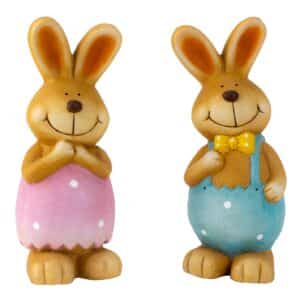 Påskehare - Lyseblå bukser