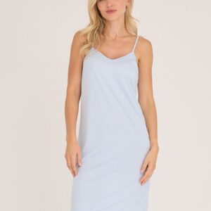 A-View - Kjole - Slip Dress - Light Blue (levering slut marts/start april)