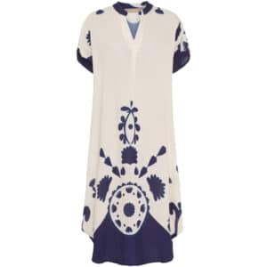 Marta Du Chateau dame kjole MdcHelma 5677 - Blue-V4058tpi