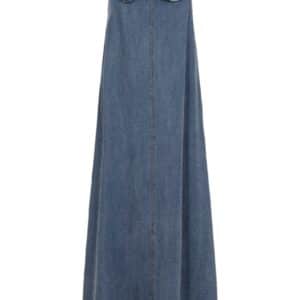 Nümph - Kjole - Elida Dress - Snow Washed Denim (Levering midt marts)