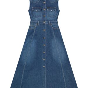 Western lang kjole - Dark Magic