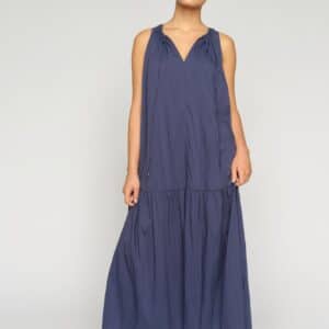 Sabri Tess lang kjole - Crown Blue