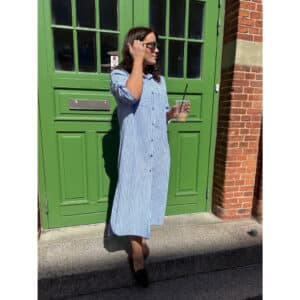 Lululia Dame Kjole LuLiva 1985LU. - Light blue