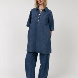 MolaLL denimkjole - blå