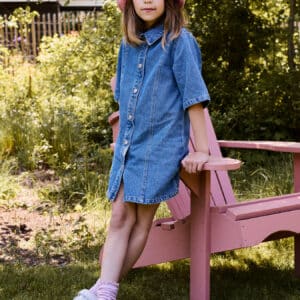 NAME IT Denim Kjole Gianna Medium Blue Denim