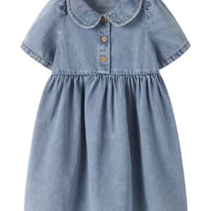 NAME IT Denim Kjole Poppy Medium Blue Denim