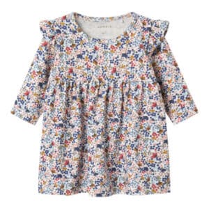 NAME IT Kjole Korra Cloud Dancer