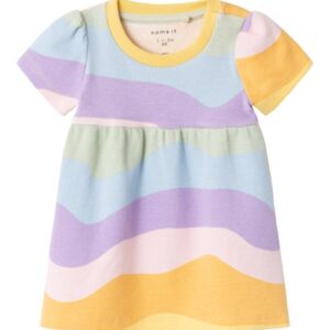 NAME IT Kortærmet Kjole Hermina Impala