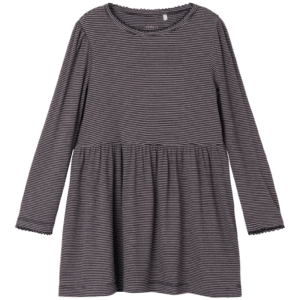 NAME IT Langærmet Kjole Odina Inkwell