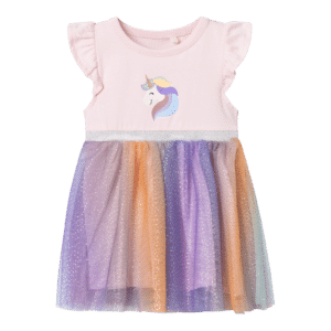 NAME IT Tyl Kjole Happi Parfait Pink