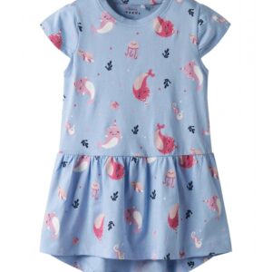 Name It kjole i normal pasform i blå