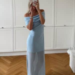 Noella - Kjole - Melani Dress - Air Blue