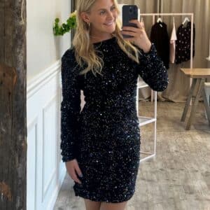 Sisters Point - Kjole - Gigi-DR - Black/Multi/Purple