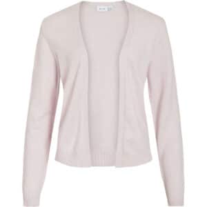 VILA DAME CARDIGAN VIRIL SHORT L/S KNIT CARDIGAN-NOOS - Cherry Blossom LIGHT MELANGE